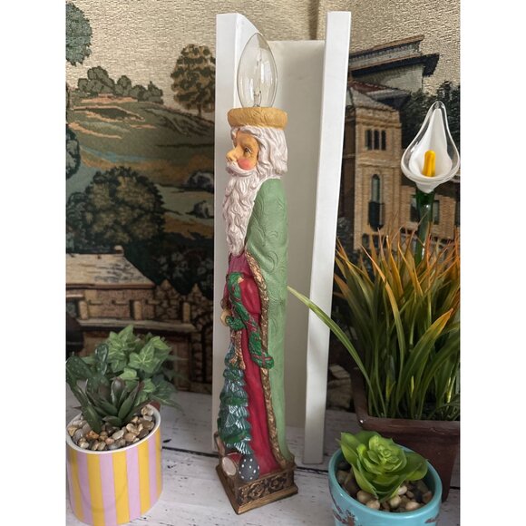 Vintage Electrical Santa Claus Christmas Table Lamp - Picture 3 of 15